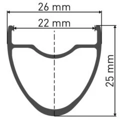 DT Swiss Felge RR 481 Disc -Fahrrad Zubehör Verkauf 31470 2 36