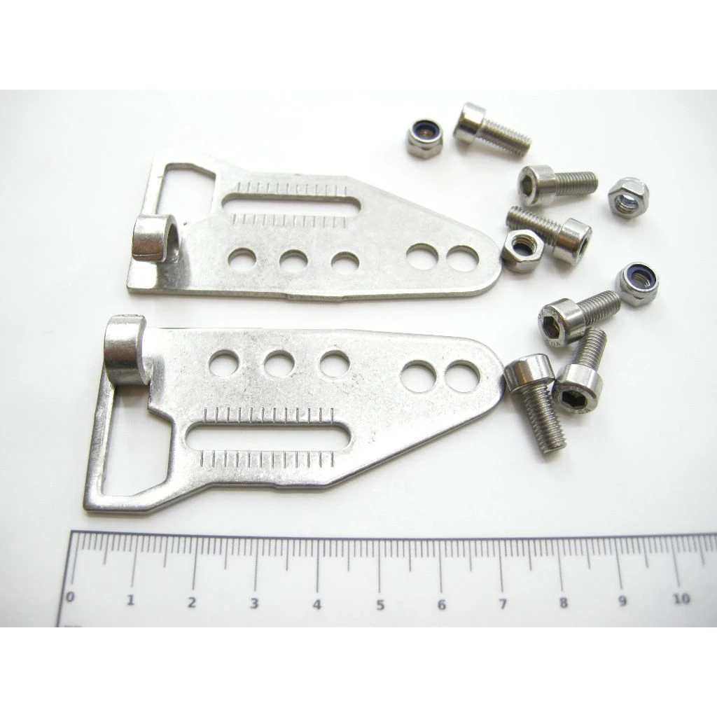 Pletscher Strebenendplatten Verstellbar 3 Pletscher Strebenendplatten Verstellbar